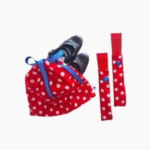 Set de Fundas para Zapatos de Flamenco y Abanicos