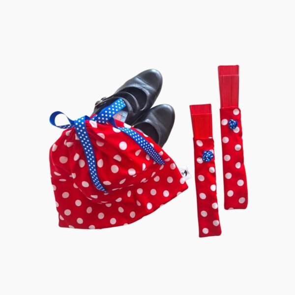 Set de Fundas para Zapatos de Flamenco y Abanicos