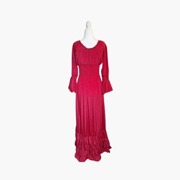 Vestido Flamenco Rojo Lunares - Imagen 2