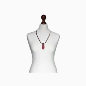 Collar Minimalista con Colgante de Piedra Natural