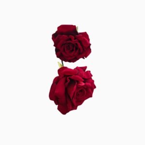 Maxi Rosa Roja Aterciopelada