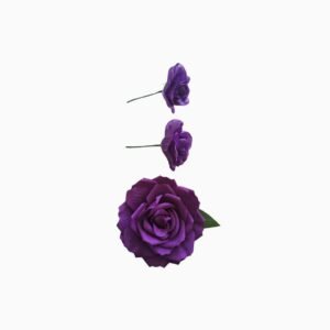 Maxi Rosa Morada con Tallo