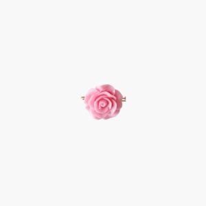 Broche de Rosa en Rosado pastel