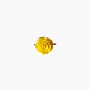 Broche de Rosa amarilla
