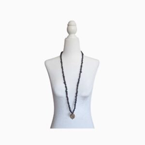 Collar Largo de colgante circular